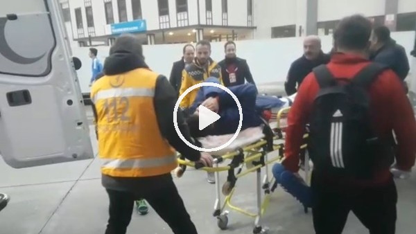 Altınordulu Oğulcan Ülgen'in Rizespor maçında ayağı kırıldı