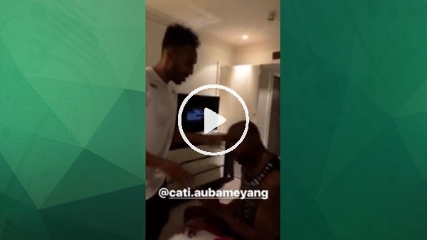 Aubameyang'dan arkadaşına Çin işkencesi