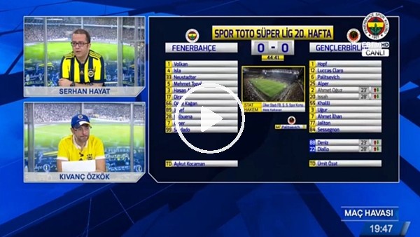 Dirar kendi kalesine attı, FB TV spikeri yıkıldı