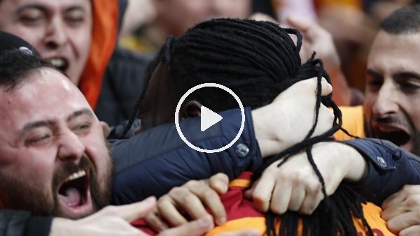 Gomis'in golünde Galatasaray taraftarı