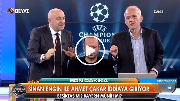Ahmet Çakar'dan müthiş iddia! "Beşiktaş, Bayern Münih'i elerse....."