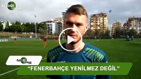 Barış Başdaş: "Fenerbahçe yenilmez değil"