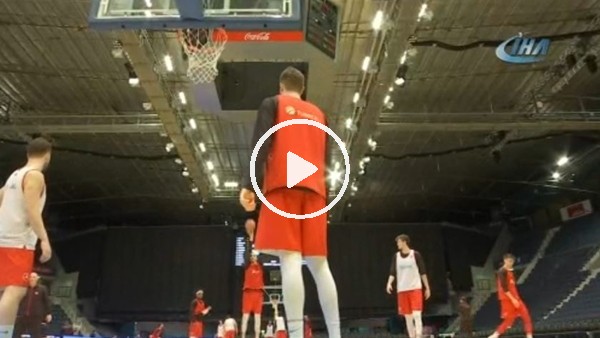 A Milliler, İsveç maçı hazırlıklarını tamamladı