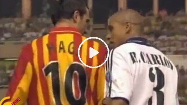 Hagi ve İlhan Mansız'dan Carlos'u çıldırtan çalım