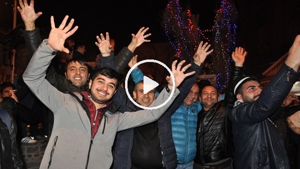 Fenerbahçe galibiyeti Beşiktaşlıları Kars'ta sokağa döktü