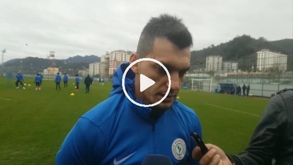 Abdullah Durak: "Altınordu maçından galip gelmek istiyoruz"