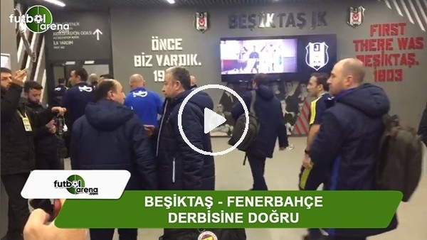 Fenerbahçe kafilesi stada giriş yaptı