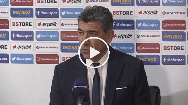 Sait Karafırtınalar: "Kazanılması gereken bir maçtı"