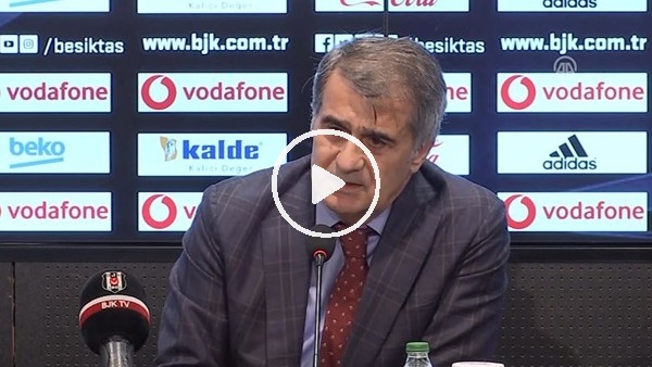 Şenol Güneş: "Zor maçlarda gereğini yapacağız"