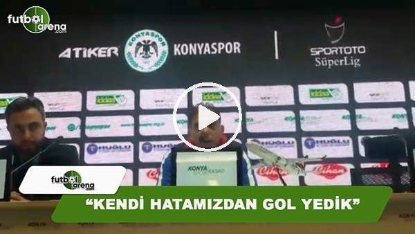 Hakan Ertürk: "Kendi hatamızdan gol yedik"