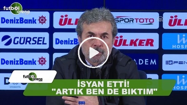 Aykut Kocaman isyan etti! "Artık ben de bıktım..."