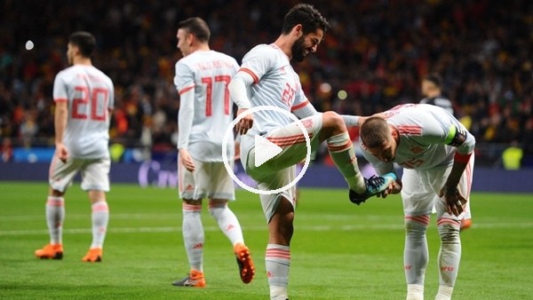İspanya 6-1 Arjantin (Maç özeti ve golleri)