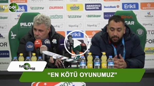 Sumudica: "En kötü oyunumuz"