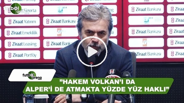 Aykut Kocaman: "Hakem haklı"
