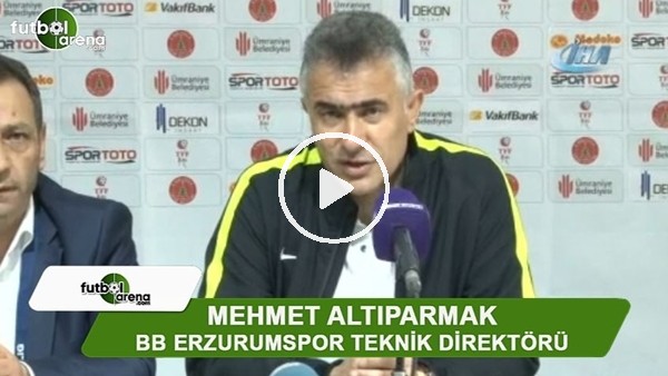 Mehmet Altıparmak: "Kazanmak adına her şeyi yaptık"