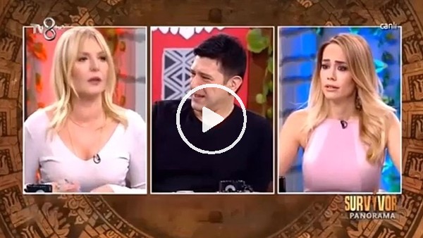 Survivor Panorama'da Nur Tuğba Algül ile Seda Akgül kavga etti