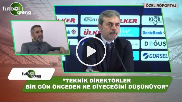 Abdülkerim Durmaz: "Teknik direktörler bir gün önceden ne konuşacağını düşünüyor"