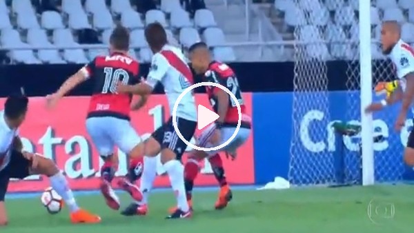 Diego Ribas'ın çok konuşulan hareketi!