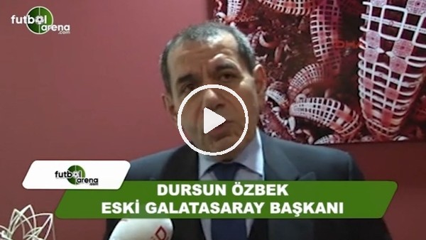 Dursun Özbek: "Kendi dönemimde UEFA'ya verdiğim sözleri tuttum"