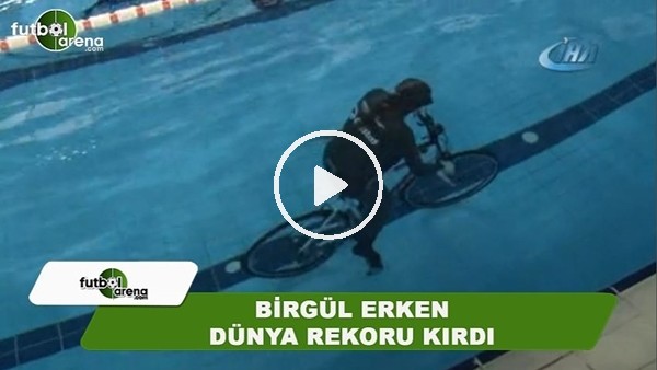 Çanakkaleli milli sporcu dünya rekoru kırdı
