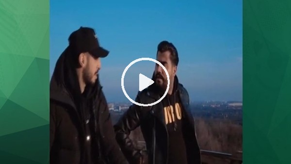 Tolga Ciğerci klipte oynadı