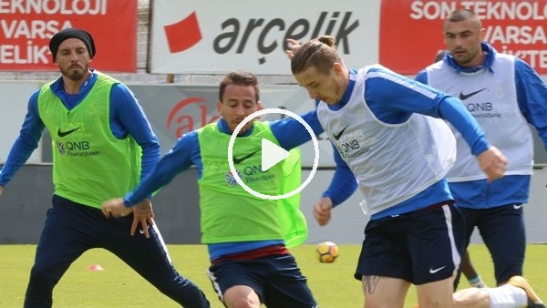 Trabzonspor, Galatasaray maçının hazırlıklarını sürdürdü