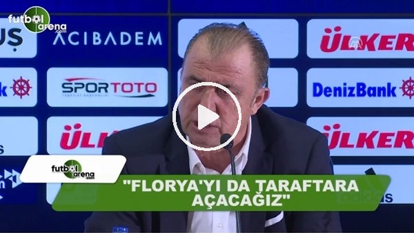 Fatih Terim: "Florya'yı da taraftarlara açacağız"