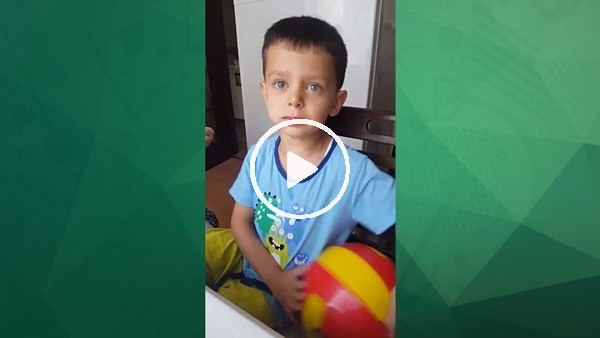 Gomis'ten minik hayranına teşekkür!