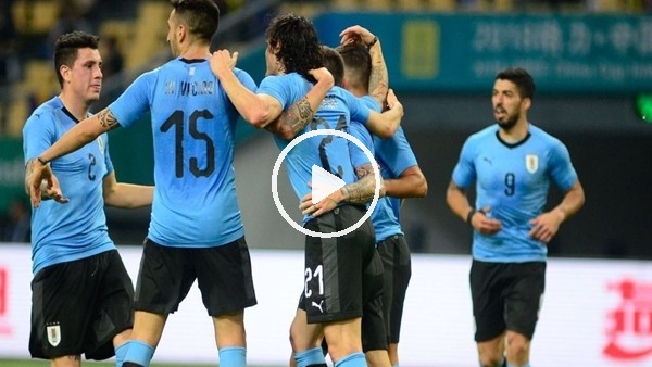 Uruguay 2-0 Çek Cumhuriyeti (Maç özeti ve golleri)