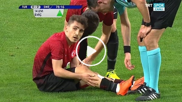 Abdülkadir Ömür milli maçta sakatlandı