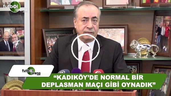 Mustafa Cengiz: "Kadıköy'de normal bir deplasman maçı gibi oynadık"