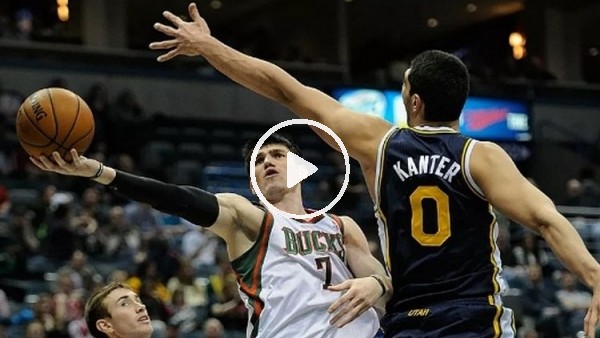 Ersan ilyasova Enes Kanter'i yere serdi!