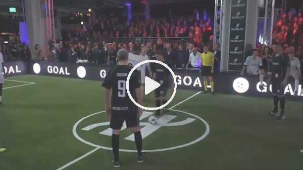 Usain Bolt, Maradona ile maç yaptı