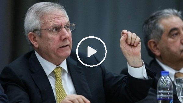 Aziz Yıldırım: "Mehmet Ali Aydınlar ile anlaşma bana oy kaybettirecek ama Fenerbahçe için yaptım"