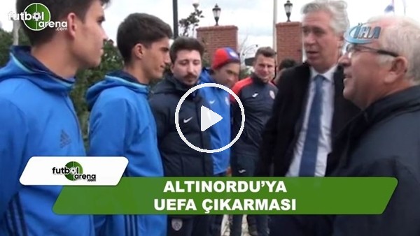 UEFA, Altınordu'yu ziyaret etti