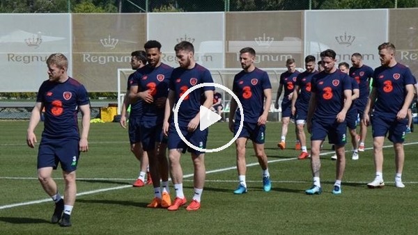 İrlanda Cumhuriyeti, Türkiye maçı hazırlıklarını sürdürüyor