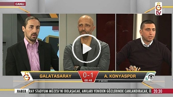 Gomis'in Konyaspor'a attığı golde GS TV!