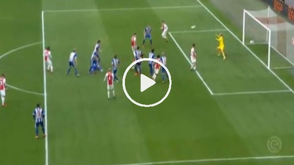 Ajax maçında tarihi karambol ve gol!