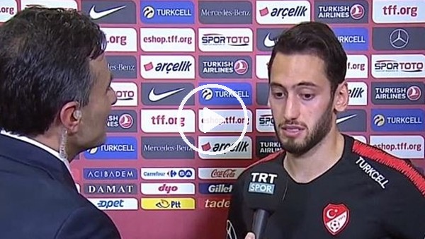 Hakan Çalhanoğlu: "Her turnuvaya katılmak istiyoruz"