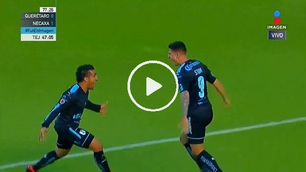 Meksika Lig'nde muhteşem  rövaşata golü