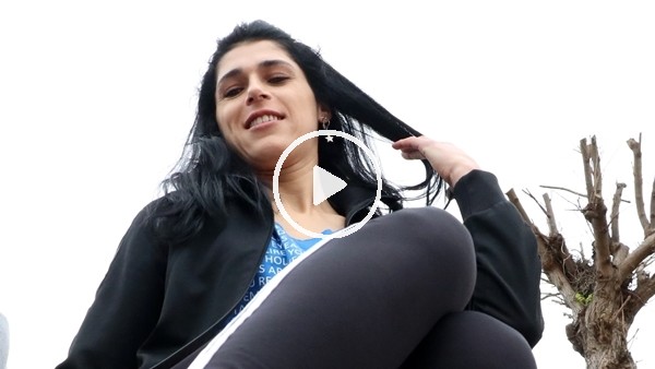 Antalya'da kadınlar yüksek topukla koştu