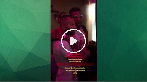 Yasin Öztekin, Ryan Donk ve Garry Rodrigues mekan açılışında!