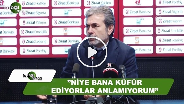 Aykut Kocaman: "Bana niye küfür ediyorlar anlamıyorum"
