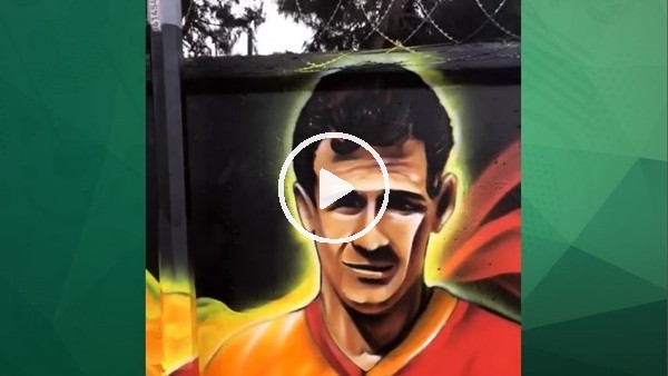 Necati Ateş, Metin  Oktay Tesislerinin duvarlarını paylaştı