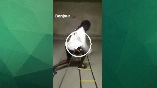 Gomis çalışmalara ara vermiyor!