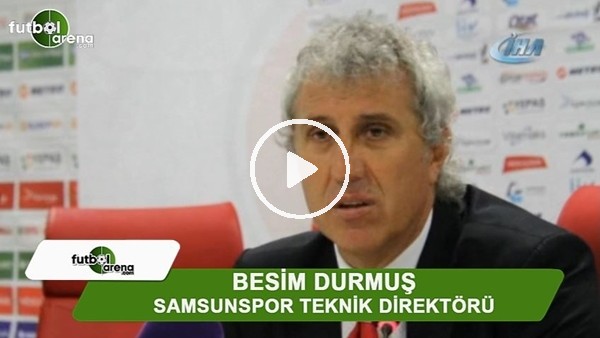 Besim Durmuş: "Bugün hakem 3 puanımızı çalmıştır"