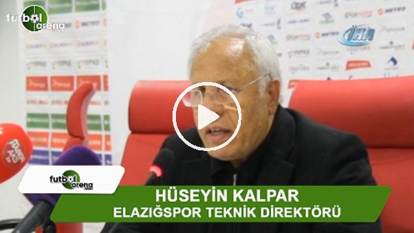 Hüseyin Kalpar: "Bu maçtan ders çıkartarak devam edeceğiz"