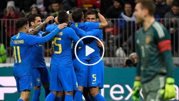Rusya 0-3 Brezilya - (Maç özeti ve golleri)