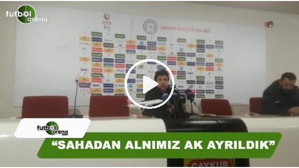 Oktay Derelioğlu: "Sahadan alnımız ak ayrıldık"