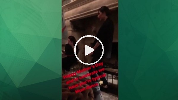 David Beckham eşinin dansını paylaştı